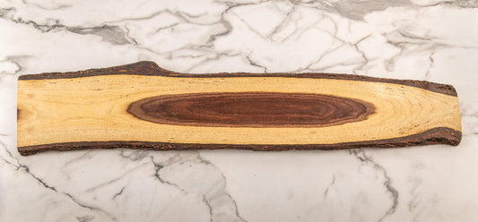 Off Centre - A Live Edge Black Walnut Grazing Board - Live Edged Woodcraft