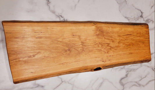 The Old Cherry Tree- A Live Edge Cherry Grazing Board - Live Edged Woodcraft