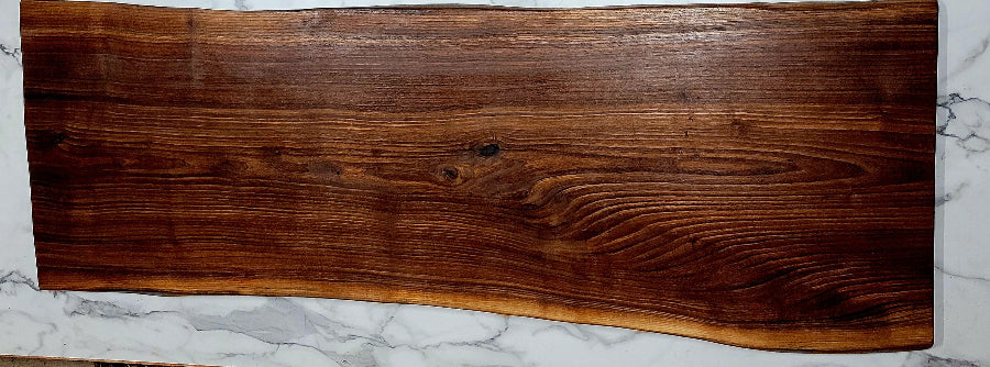 "Big Board Four"- A Live Edged Black Walnut Grazing Board - Live Edged Woodcraft