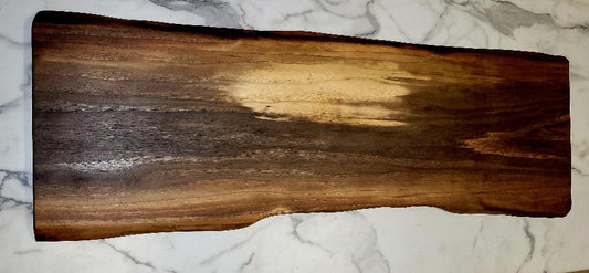 More Shades- A Live Edge Black Walnut Grazing Board - Live Edged Woodcraft