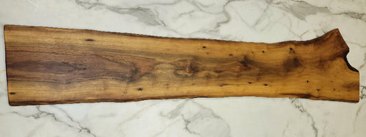 Spreading Out- A Live Edge Black Walnut Grazing Board - Live Edged Woodcraft